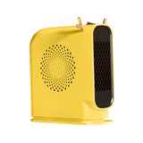 Maxbell Space Heater Household Silent for Bedroom Home Tabletop Yellow