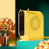Maxbell Space Heater Household Silent for Bedroom Home Tabletop Yellow