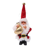 Maxbell Small Santa Figurine Doll Decorative Ornament Party Bag