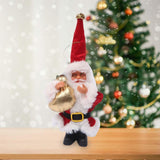 Maxbell Small Santa Figurine Doll Decorative Ornament Party Bag