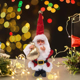 Maxbell Small Santa Figurine Doll Decorative Ornament Party Bag