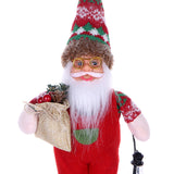 Maxbell Santa Claus Decoration Santa Claus Doll for Gift Tabletop Indoor StyleE