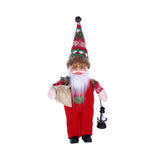 Maxbell Santa Claus Decoration Santa Claus Doll for Gift Tabletop Indoor StyleE