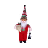 Maxbell Santa Claus Decoration Santa Claus Doll for Gift Tabletop Indoor StyleE