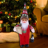 Maxbell Santa Claus Decoration Santa Claus Doll for Gift Tabletop Indoor StyleE