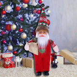 Maxbell Santa Claus Decoration Santa Claus Doll for Gift Tabletop Indoor StyleE