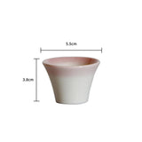Maxbell Portable Ash Catcher Simple Holder for Tabletop Pink