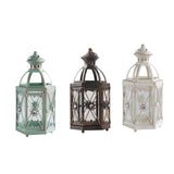 Maxbell Candle Holder Lantern Wind Lamp Candlestick Hanging for Garden Wedding Yard Black