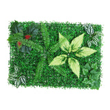 Maxbell Artificial Plants Wall Topiary Wall Greenery Mat Wall Backdrop Decor 40x60cm StyleA