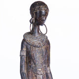 Maxbell Lady Statue Sculpture African Collectible Accent Hotel