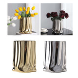 Maxbell Decorative Vase Ornament Ceramic Modern Table Centerpieces Desktop Home Aureate