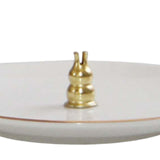 Maxbell incenses Holder burner Stick Holder burner Home Decor Figurine for Yoga Aureate