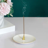 Maxbell incenses Holder burner Stick Holder burner Home Decor Figurine for Yoga Aureate