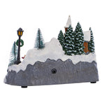 Maxbell Scene Village House Battery Operated Miniature for Desktop Holiday
