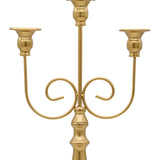 Maxbell Taper Candles Holder Candlestick Romantic for Halloween Tabletop Centerpieces 3 Arms