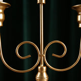 Maxbell Taper Candles Holder Candlestick Romantic for Halloween Tabletop Centerpieces 3 Arms
