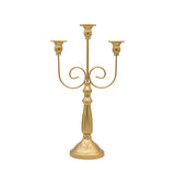 Maxbell Taper Candles Holder Candlestick Romantic for Halloween Tabletop Centerpieces 3 Arms