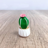 Maxbell Cactus Small Pot Interior Decorations Car Dashboard Figurine for Table