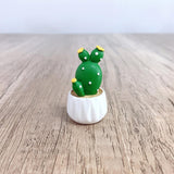 Maxbell Cactus Small Pot Interior Decorations Car Dashboard Figurine for Table