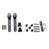 Maxbell Sliding Barn Door Hanger Roller Guides with Bolts Accessories Kit Durable