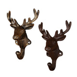 Maxbell Deer Coat Hook Clothes Hanger Wall Mounted Holder Heavy Duty for Entryway Aureate