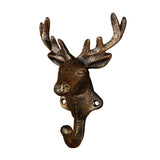 Maxbell Deer Coat Hook Clothes Hanger Wall Mounted Holder Heavy Duty for Entryway Aureate