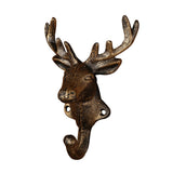 Maxbell Deer Coat Hook Clothes Hanger Wall Mounted Holder Heavy Duty for Entryway Aureate