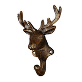 Maxbell Deer Coat Hook Clothes Hanger Wall Mounted Holder Heavy Duty for Entryway Aureate