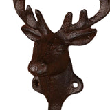Maxbell Deer Coat Hook Clothes Hanger Wall Mounted Holder Heavy Duty for Entryway Coffee
