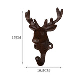Maxbell Deer Coat Hook Clothes Hanger Wall Mounted Holder Heavy Duty for Entryway Coffee