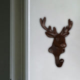 Maxbell Deer Coat Hook Clothes Hanger Wall Mounted Holder Heavy Duty for Entryway Coffee