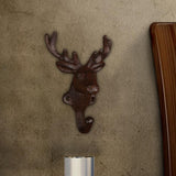 Maxbell Deer Coat Hook Clothes Hanger Wall Mounted Holder Heavy Duty for Entryway Coffee