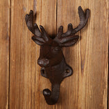 Maxbell Deer Coat Hook Clothes Hanger Wall Mounted Holder Heavy Duty for Entryway Coffee