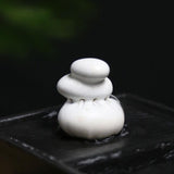 Maxbell Ceramic Tabletop Fountain Decoration Desk Home Bedroom Meditation Farmhouse