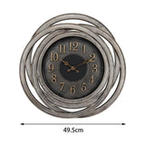 Maxbell 49.5cm Waterproof Wall Clock Outdoor Garden Easily Read for Living Room