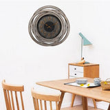 Maxbell 49.5cm Waterproof Wall Clock Outdoor Garden Easily Read for Living Room