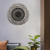 Maxbell 49.5cm Waterproof Wall Clock Outdoor Garden Easily Read for Living Room