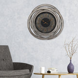 Maxbell 49.5cm Waterproof Wall Clock Outdoor Garden Easily Read for Living Room