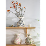 Maxbell Ceramic Vase Flower Arrangement Art Crafts for Desktop Interior Decoration Style C