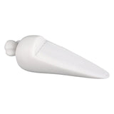 Maxbell Portable Door Stopper Anti Collision Anti Slip Ornament Living Room Gift White