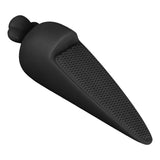 Maxbell Portable Door Stopper Anti Collision Anti Slip Ornament Living Room Gift Black