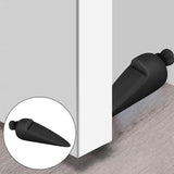 Maxbell Portable Door Stopper Anti Collision Anti Slip Ornament Living Room Gift Black