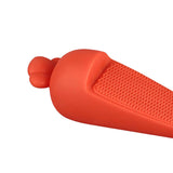 Maxbell Portable Door Stopper Anti Collision Anti Slip Ornament Living Room Gift Orange