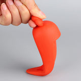 Maxbell Portable Door Stopper Anti Collision Anti Slip Ornament Living Room Gift Orange