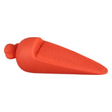 Maxbell Portable Door Stopper Anti Collision Anti Slip Ornament Living Room Gift Orange