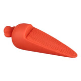 Maxbell Portable Door Stopper Anti Collision Anti Slip Ornament Living Room Gift Orange