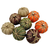 Maxbell Artificial Pumpkin Decorative Lifelike Craft for Table Thanksgiving Decor 8 Without Plaid