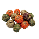 Maxbell Artificial Pumpkin Decorative Lifelike Craft for Table Thanksgiving Decor 8 Without Plaid