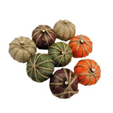 Maxbell Artificial Pumpkin Decorative Lifelike Craft for Table Thanksgiving Decor 8 Without Plaid