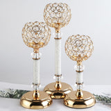 Maxbell Candle Holder Candlestick Tealight Holder Stand Sculpture for Centerpieces Small